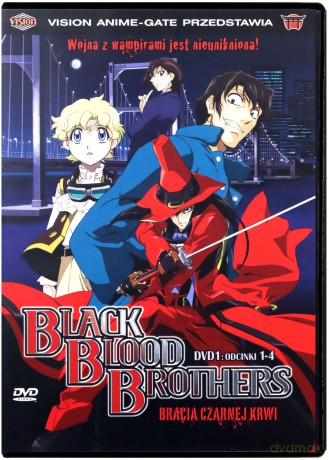 Black Blood Brothers: Bracia Czarnej Krwi 1-3 (odcinki 1-12) Pakiet [3DVD]