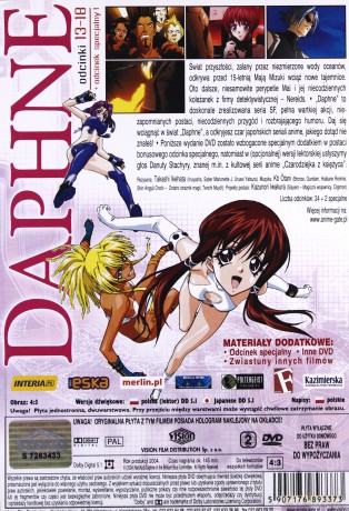 Daphne odcinki 1-24 Pakiet [4DVD]