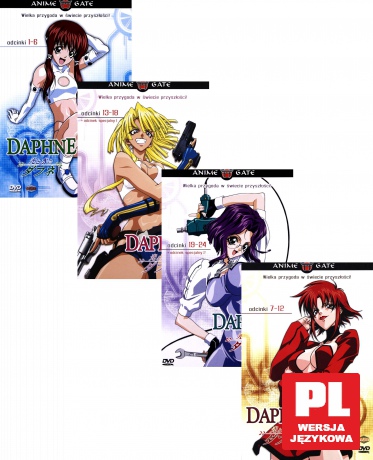 Daphne odcinki 1-24 Pakiet [4DVD]