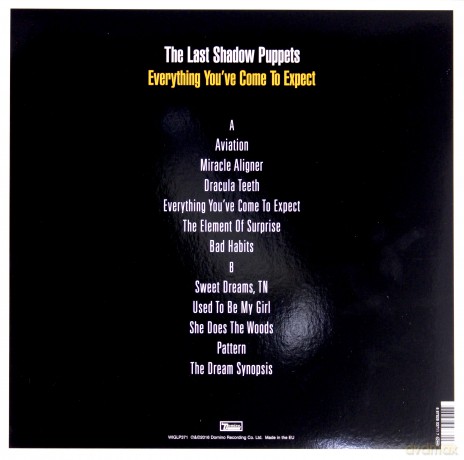 The Last Shadow Puppets: Everything You've Come To Expect [Winyl]
