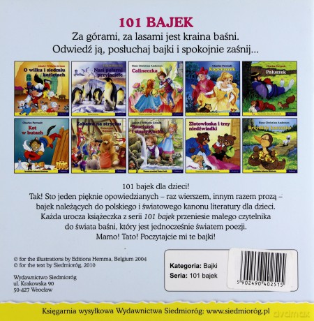 101 bajek - Kruk i lis i inne bajki Ezopa - Tamara Michałowska [KSIĄŻKA]