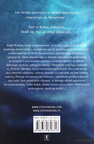 Bezsenność - Stephen King [KSIĄŻKA]