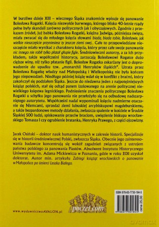 Bolesław Rogatka. Książę legnicki - Jacek Osiński [KSIĄŻKA]