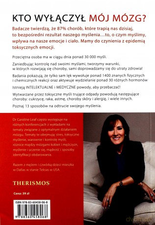 Kto wyłączył mój mózg - Dr. Caroline Leaf [KSIĄŻKA]