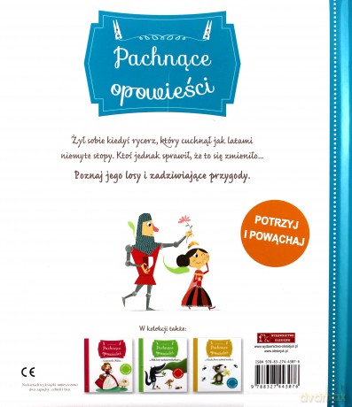 Pachnące opowieści. Rycerz Stopa - Raffaella Bertagnolio [KSIĄŻKA]