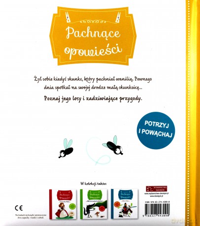 Pachnące opowieści. Skunks, który pachniał wanilią - Raffaella Bertagnolio [KSIĄŻKA]
