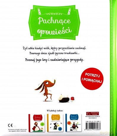 Pachnące opowieści. Wilk,który pachniał truskawkami - Raffaella Bertagnolio [KSIĄŻKA]