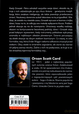 Ucieczka cienia - Orson Scott Card [KSIĄŻKA]
