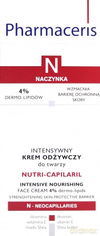 PHARMACERIS N NUTRI-CAPILARIL krem odżywczy do twarzy 50 ml