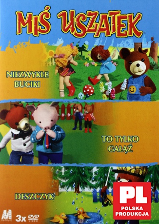 Miś Uszatek: Niezwykłe buciki / To tylko gałąź / Deszczyk [3DVD]