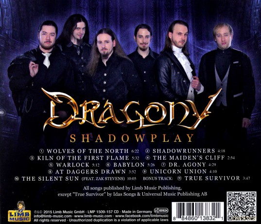 Dragony: Shadowplay [CD]