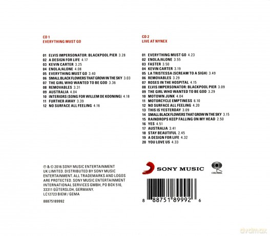 Manic Street Preachers: Everything Must Go 20 (Remastered) [2CD]