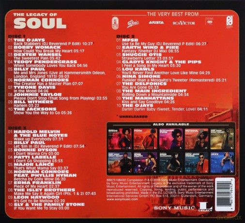 The Legacy of Soul [3CD]