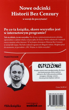 Historia bez cenzury - Wojciech Drewniak [KSIĄŻKA]