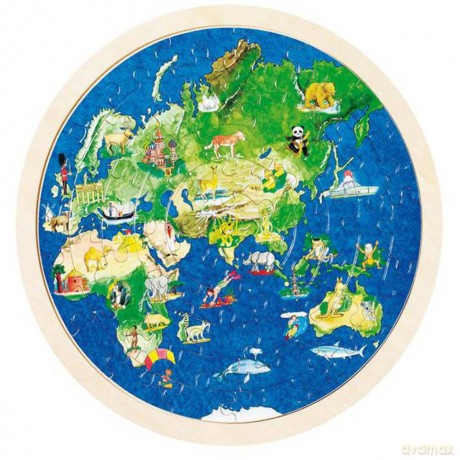 Mapa świata [PUZZLE]