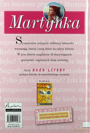 Martynka. Skarbczyk opowieści. Duże litery (twarda) [KSIĄŻKA]