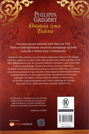 Ostatnia żona Tudora. Poskromienie królowej - Philippa Gregory [KSIĄŻKA]