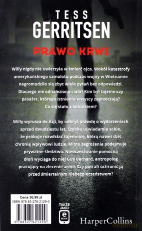 Prawo krwi - Tess Gerritsen [KSIĄŻKA]