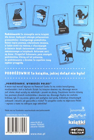 Wybrzeże polski. Podróżownik - Anna Kobus, Krzysztof Kobus [KSIĄŻKA]