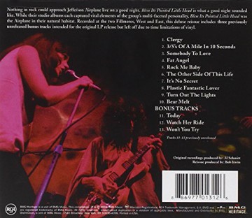 Jefferson Airplane: Bless Its Pointed Little Head [CD]