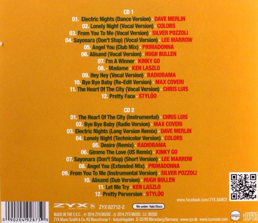 ZYX Italo Disco 12" Hits [CD]