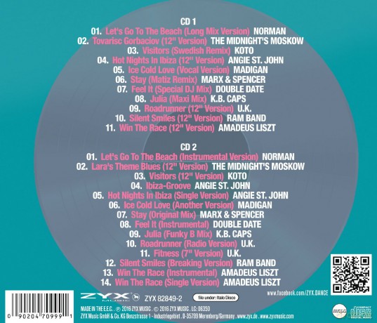 ZYX Italo Disco 12" Hits vol. 3 [CD]