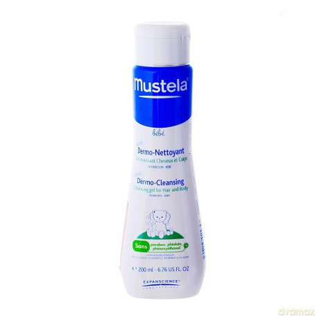 MUSTELA BEBE żel do mycia głowy i ciała 200 ml