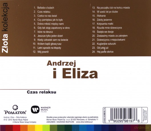 Andrzej i Eliza: Złota Kolekcja [CD]