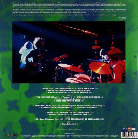 The Doors: Live At The Aquarius Theatre vol. 1 [3xWinyl]