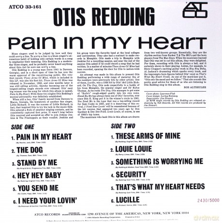 Otis Redding: Pain In My Heart (RSD) [Winyl]