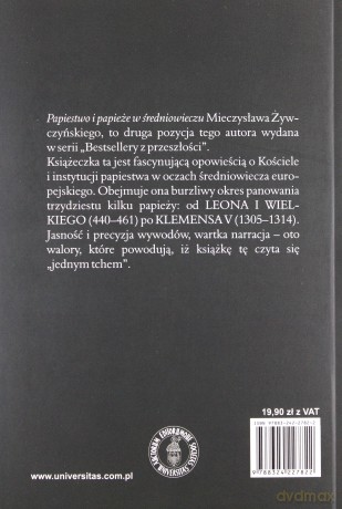Papiestwo i papieże w średniowieczu - Mieczysław Żywczyński [KSIĄŻKA]