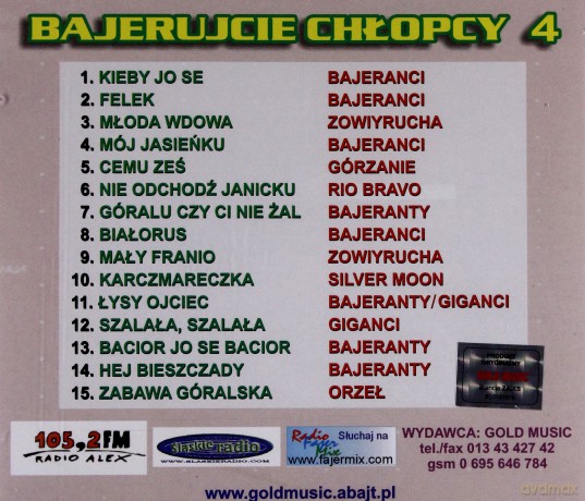 Hity na wakacje: Bajerujcie Chłopcy 4 [CD]