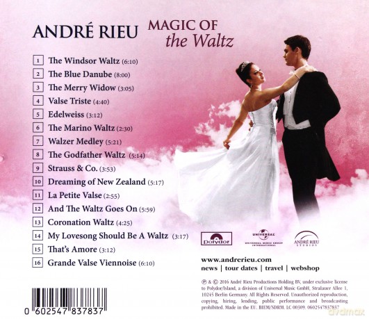 Andre Rieu: Magic Of The Waltz [CD]