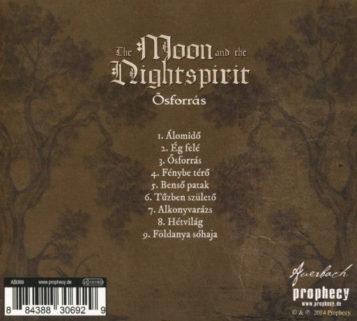 The Moon And The Nightspirit: Osforras (digipack) [CD]