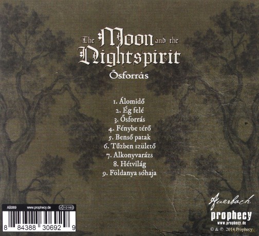 The Moon And The Nightspirit: Osforras (digipack) [CD]