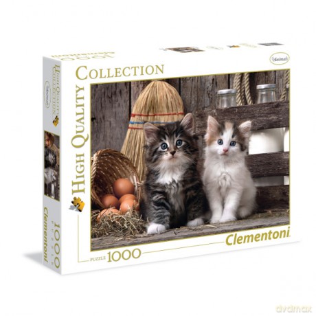 CLEMENTONI 1000 el. Lovely Kittens [PUZZLE]