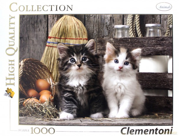 CLEMENTONI 1000 el. Lovely Kittens [PUZZLE]