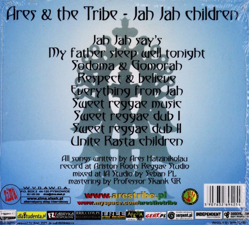 Ares And The Tribe: Jah Jah Children (digipack) [CD]