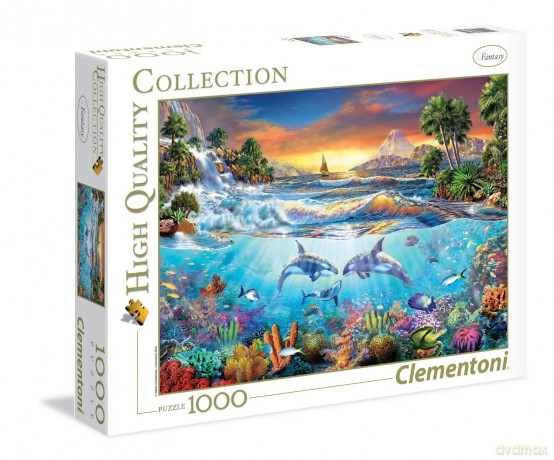 CLEMENTONI 1000 el. Under the sea [PUZZLE]