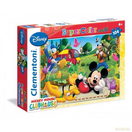 CLEMENTONI 104 el. MAXI Mickey Mouse [PUZZLE]