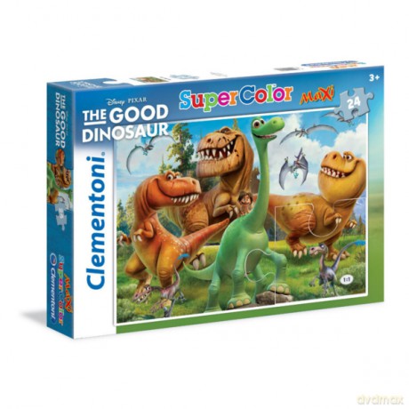 CLEMENTONI 24 el. Maxi Dinozaury [PUZZLE]