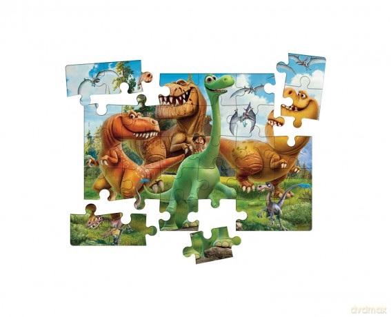 CLEMENTONI 24 el. Maxi Dinozaury [PUZZLE]