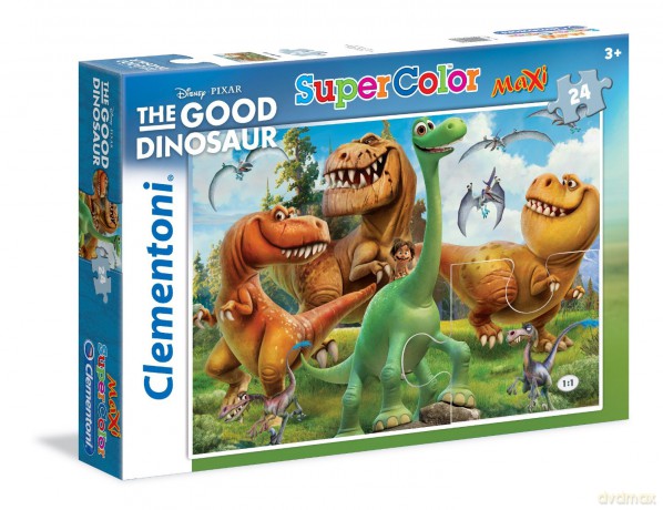 CLEMENTONI 24 el. Maxi Dinozaury [PUZZLE]