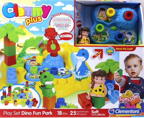 CLEMENTONI 17079 Clemmy Plus Park Dinozaurów