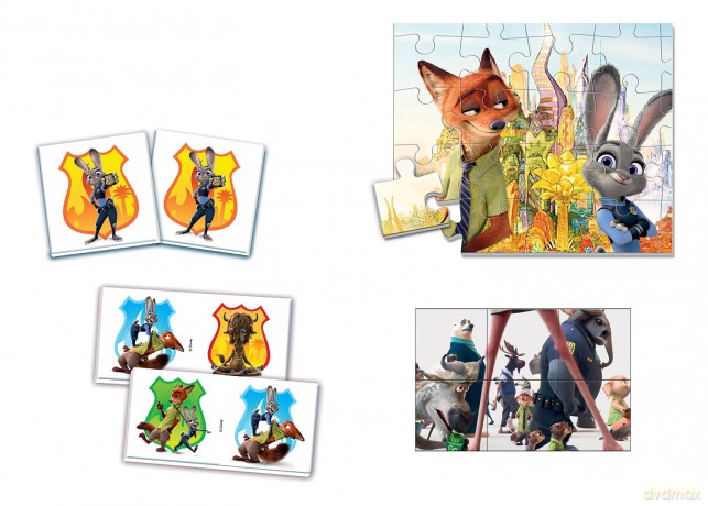 CLEMENTONI Edukit 4w1 Zwierzogród [PUZZLE]