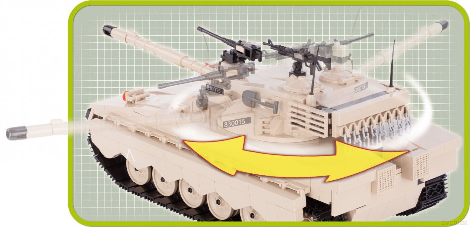 COBI Armia Czołg Merkava [KLOCKI]