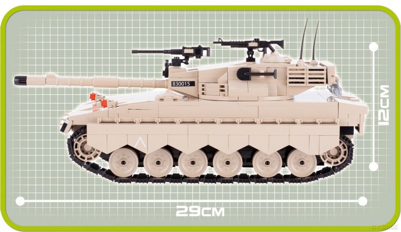 COBI Armia Czołg Merkava [KLOCKI]