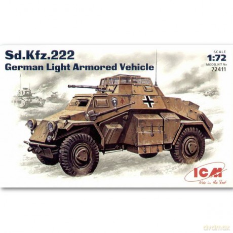 ICM Sd.Kfz.222 German Light Armoured
