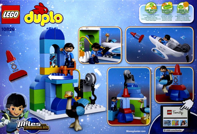 LEGO DUPLO Statek kosmiczny Milesa (10826) [KLOCKI]