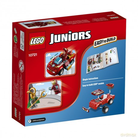 LEGO JUNIORS Iron Man kontra Loki (10721) [KLOCKI]